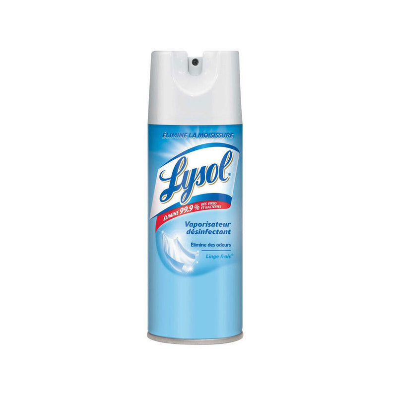 Lysol Disinfectant Spray 12.5 Oz Crisp Linen Kills 99.9% Of Viruses & Bacteria 350g
