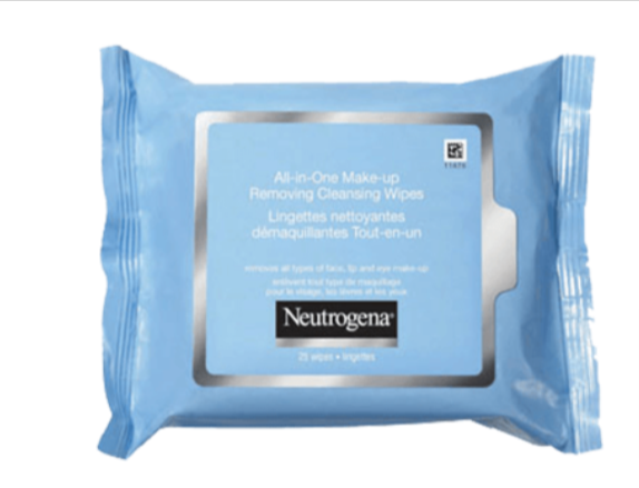 Neutrogena All-in-One Make-Up Removing Cleansing Wipes- 25 Pack
